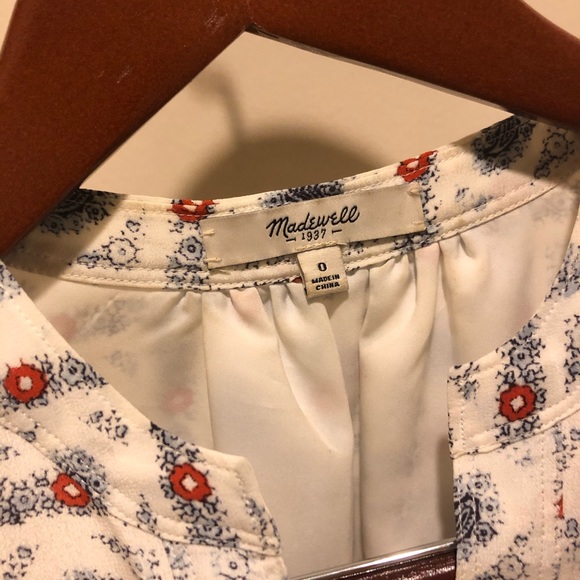 MADEWELL | Nora print silk dress - Picture 4 of 4